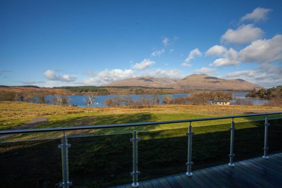 New Build Lodge With Stunning Views Of Loch Awe Hayfield  エクステリア 写真