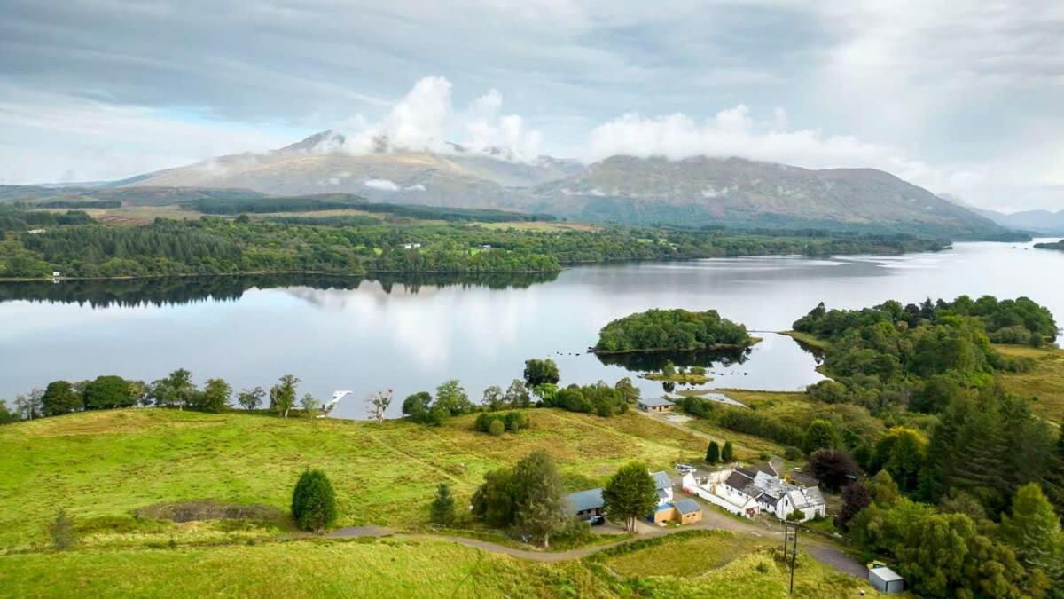 New Build Lodge With Stunning Views Of Loch Awe Hayfield  エクステリア 写真
