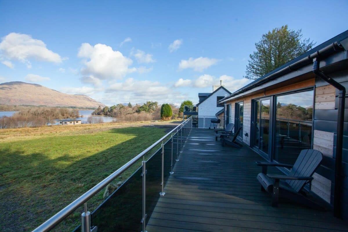 New Build Lodge With Stunning Views Of Loch Awe Hayfield  エクステリア 写真