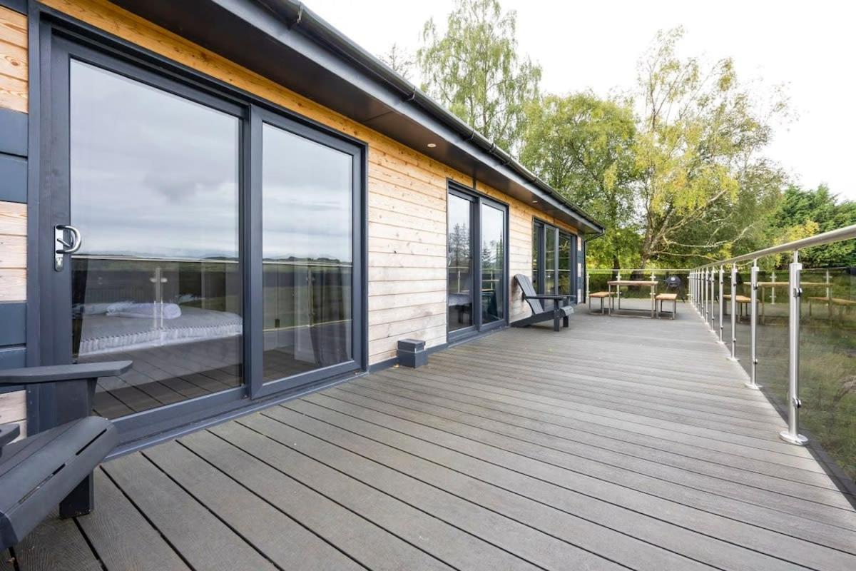 New Build Lodge With Stunning Views Of Loch Awe Hayfield  エクステリア 写真