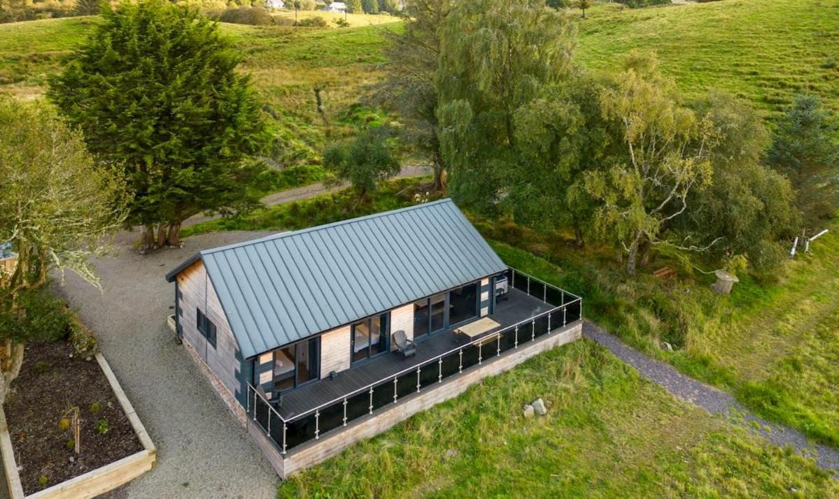 New Build Lodge With Stunning Views Of Loch Awe Hayfield  エクステリア 写真